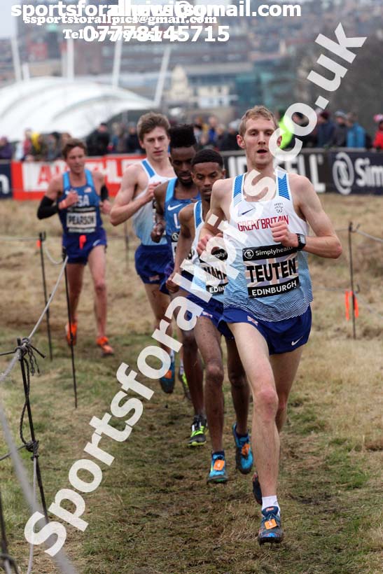 Simplyhealth Great Edinburgh XCountry men, 2018 Simplyhealth Great Edinburgh International XCountry. Photo: David T. Hewitson/Sports for All Pics
